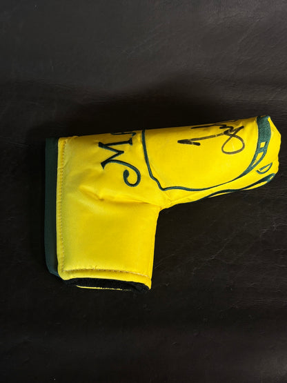 1992 Fred Couples signed Masters Standard Blade Headcover by Flag Gear